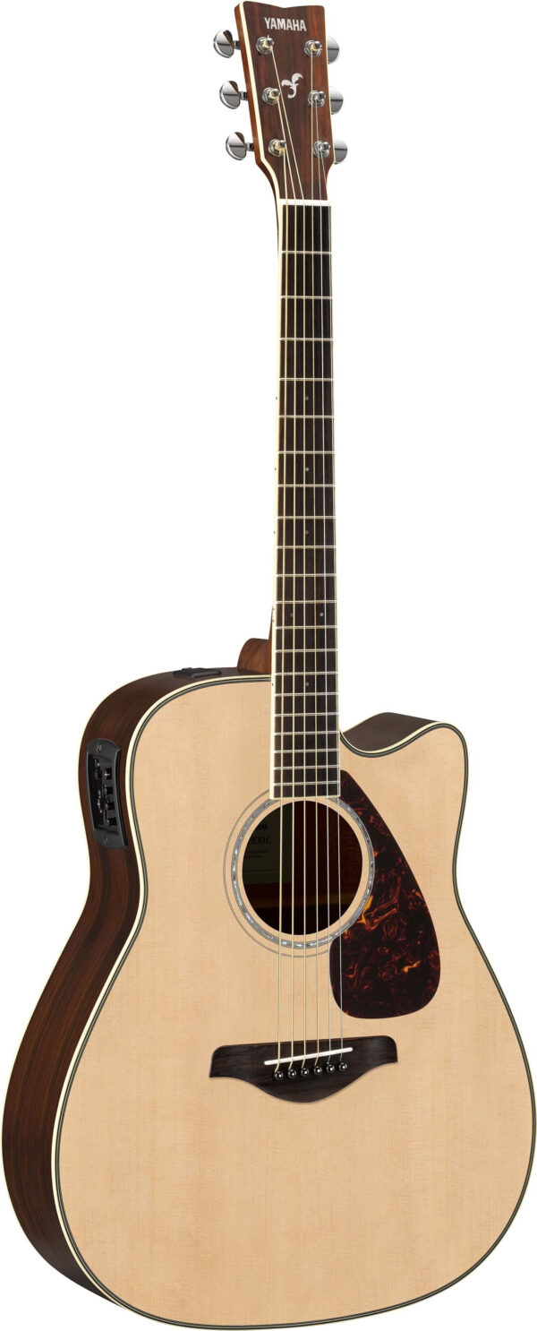 YAMAHA FGX830C-NT CHITARRA ACUSTICA ELETTRIFICATA SPALLA MANCAMNTE NATURAL FGX-830-C