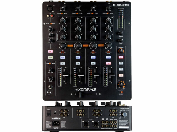ALLEN & HEATH XONE 43 MIXER ANALOGICO PROFESSIONALE 4 CANALI PER DJ XONE43