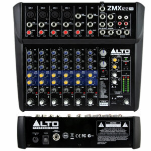ALTO PROFESSIONAL ZEPHYR ZMX122FX MIXER 8 CANALI CON EFFETTI ZMX-122-FX