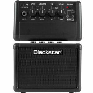 BLACKSTAR FLY3 MINI AMP BK MINI COMBO AMPLIFICATORE A BATTERIE PER CHITARRA 3W NERO