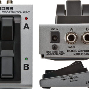BOSS FS7 PEDALE FOOTSWITCH COMPATTO PER CONTROLLO REMOTO FS-7