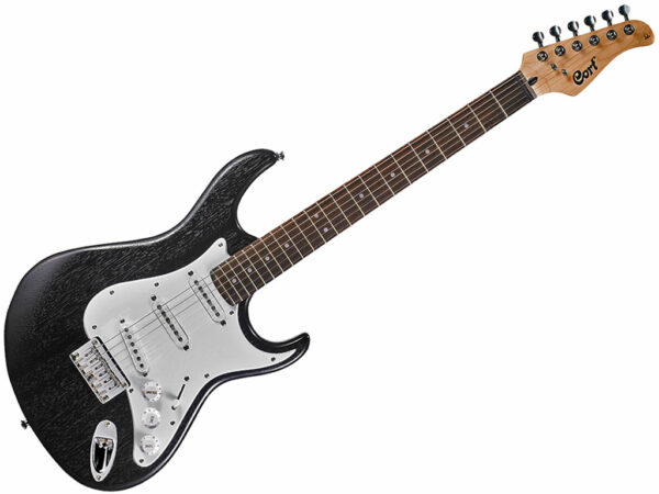 CORT G100 OPB CHITARRA ELETTRICA NERA A PORO APERTO