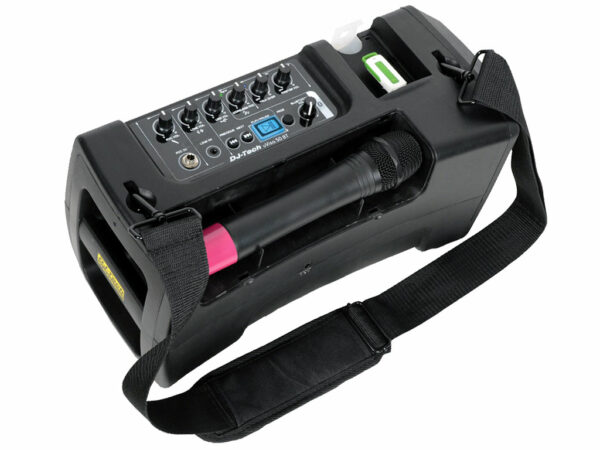 DJ TECH UVISA 50BT SISTEMA DI AMPLIFICAZIONE PORTATILE WIRELESS BLUETOOTH 50W A BATTERIA RICARICABIL