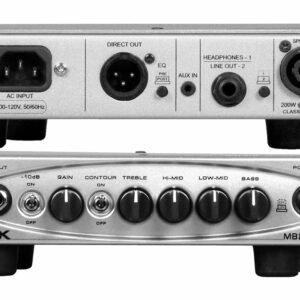 GALLIEN KRUEGER MB200 TESTATA DIGITALE PER BASSO ULTRA LEGGERA 200W 0,9KG