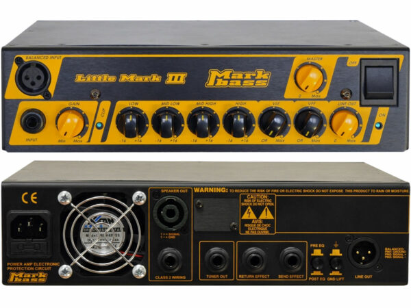 MARKBASS LITTLE III TESTATA PER BASSO 500W