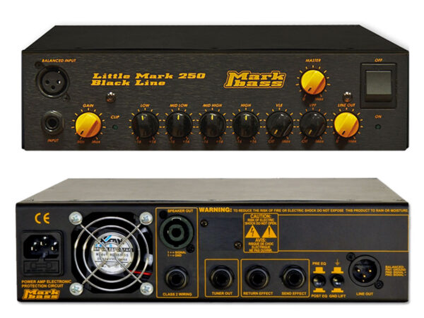 MARKBASS Little Mark 250 Black Line TESTATA PER BASSO 250W NERA