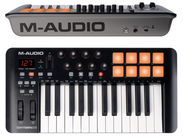 M-AUDIO OXYGEN 25 MK4 MASTER KEYBOARD USB TASTIERA 25 TASTI MK-4