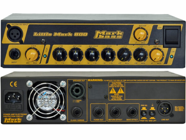 MARKBASS LITTLE MARK 800 TESTATA PER BASSO 800W MARK BASS