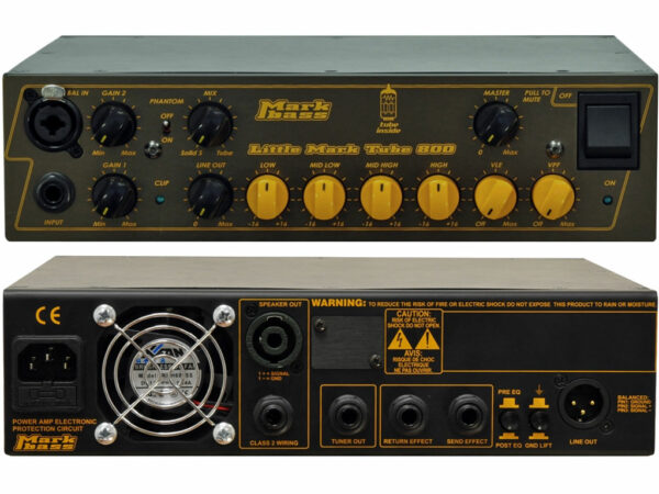 MARKBASS Little Mark Tube 800 TESTATA VALVOLARE PER BASSO 800W