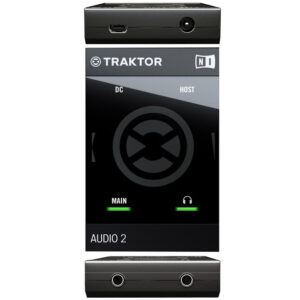 NATIVE INSTRUMENTS TRAKTOR AUDIO 2 DJ Mk2  SCHEDA AUDIO CON PREASCOLTO USB AUDIO2 MKII