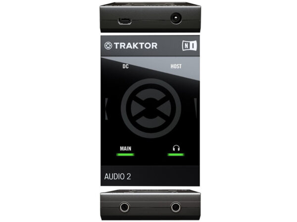NATIVE INSTRUMENTS TRAKTOR AUDIO 2 DJ Mk2  SCHEDA AUDIO CON PREASCOLTO USB AUDIO2 MKII