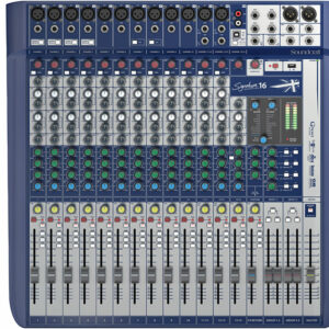 SOUNDCRAFT SIGNATURE 16 MIXER USB CON EFFETTI  16 CANALI SIGNATURE16