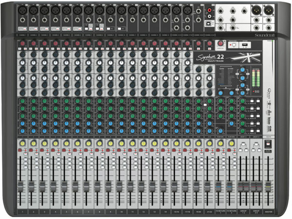 SOUNDCRAFT SIGNATURE 22 MTK MIXER USB MULTITRACCIA CON EFFETTI 22 CANALI SIGNATURE 22-MTK