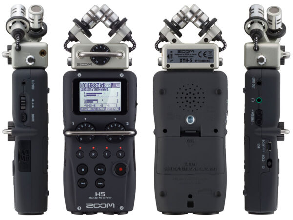 ZOOM H5 REGISTRATORE DIGITALE PORTATILE  SU SD 4 TRACCE