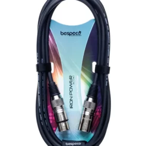 BESPECO CAVO AUDIO IROMB600BK METRI 6 XLR MASCHIO XLR FEMMINA