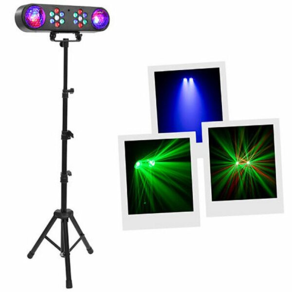 BOOMTONE V-GAS 2 EFFETTO LUCI CON STATIVO