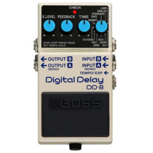 BOSS DD8 DIGITAL DELAY EFFETTO DELAY DIGITALE/LOOPER A PEDALE PER CHITARRA DD-8