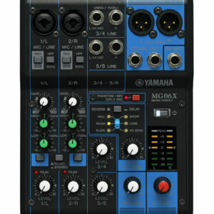 YAMAHA MG06X MIXER 6 CANALI CON EFFETTI MG-06-X