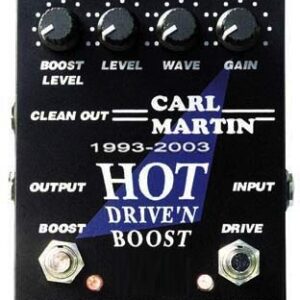 CARL MARTIN HOT DRIVE’N BOOST PEDALE DISTORSIONE PER CHITARRA