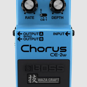 BOSS CE-2W CHORUS EFFETTO CHORUS A PEDALE PER CHITARRA – EDIZIONE WAZA CRAFT