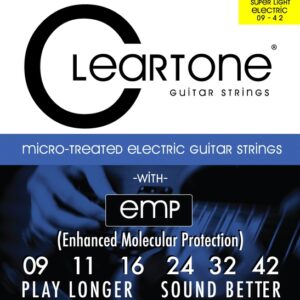 CLEARTONE CL9409  MUTA DI CORDE PER CHITARRA ELETTRICA 9-42  CL-9409