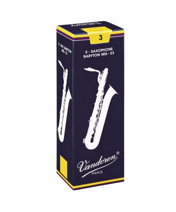 VANDOREN TRADITIONAL N.3  SCATOLA  ANCE SAX SASSOFONO BARITONO 5PZ