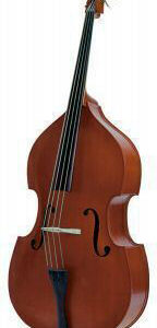 J. BRUCK  CONTRABBASSO 3/4 IN LAMINATO DA STUDIO CON BORSA  E ARCO