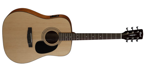 CORT AD810E OP CHITARRA ACUSTICA FOLK ELETTRIFICATA OPEN PORE NATURALE CON CUSTODIA AD-810-E