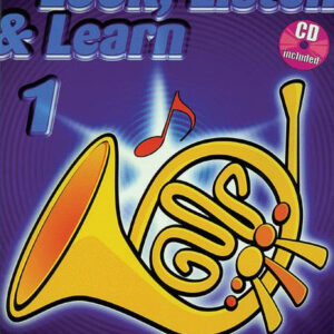 DE HASKE LOOK, LISTEN & LEARN 1 METHOD FOR HORN LIBRO IN INGLESE PER CORNO VOLUME 1 CON CD