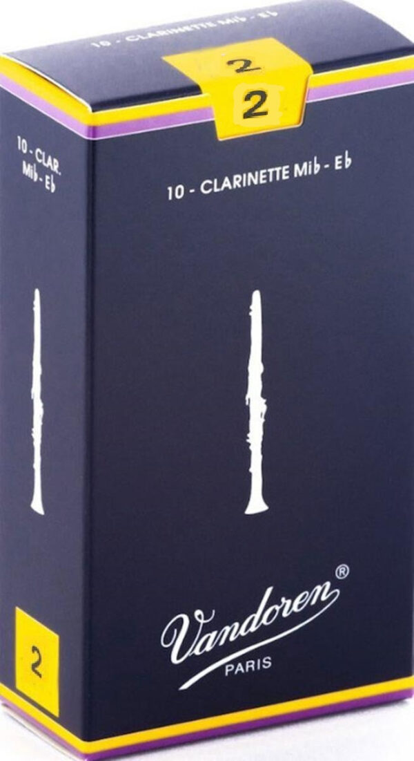 VANDOREN ANCE PER CLARINO CLARINETTO PICCOLO IN MIB SCATOLA DA 10 PZ MISURA 2