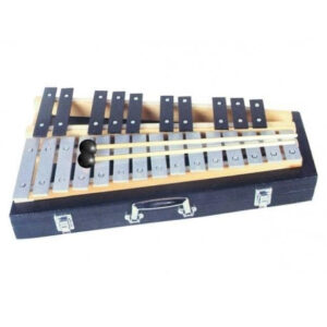 CROSON TL25B GLOCKENSPIEL METALLOFONO CROMATICO 25 NOTE CON BATTENTI E CUSTODIA RIGIDA TL-25-B