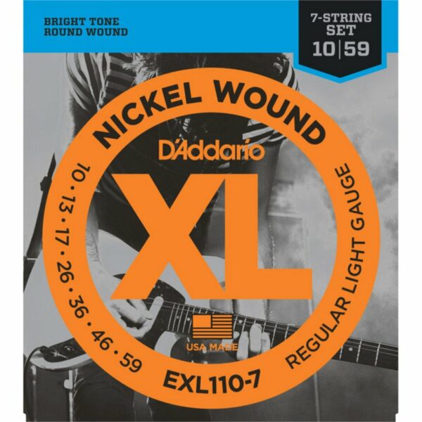 D'ADDARIO EXL110-7  MUTA DI CORDE PER CHITARRA ELETTRICA  EXL-110-7