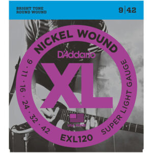 D’ADDARIO EXL120 09/42 MUTA DI CORDE PER CHITARRA ELETTRICA EXL120