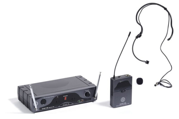 ANT START 16 BHS HEADSET SISTEMA RADIO MICROFONO AD ARCHETTO WIRELESS UHF 863 - 865MHz