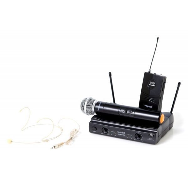 BESPECO GM 905 HPR DOPPIO RADIOMICROFONO PALMARE/HEADSET GM905HPR