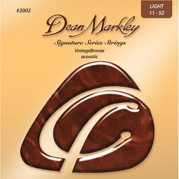 DEAN MARKLEY 2002 MUTA CORDE PER CHITARRA ACUSTICA VINTAGEBRONZE LT 011-052