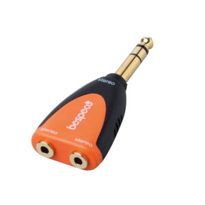 BESPECO SLAD230 ADATTATORE X2 FEMMINA STEREO 3,5 MM/ JACK MASCHIO 6,3 MM STEREO