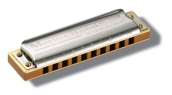 Hohner Marine Band Deluxe armonica a bocca in varie tonalità