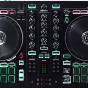 ROLAND DJ202 DJ CONTROLLER CONSOLLE A DUE CANALI E QUATTRO DECK PER SERATO INTRO DJ-202