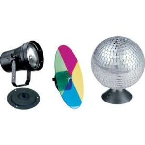 KARMA DJ-310-V KIT SFERA A SPECCHIO LUMINOSA CON MOTORINO DJ310V