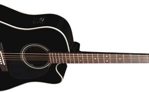 SIGMA GUITARS DMC-1STE-BK CHITARRA ACUSTICA CUTAWAY ELETTRIFICATA FISHMAN  NERA DMC1STEBK