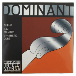 THOMASTIK DOMINANT 147 4/4 SYNTHETIC CORE  MUTA DI CORDE PER VIOLONCELLO CELLO 4/4