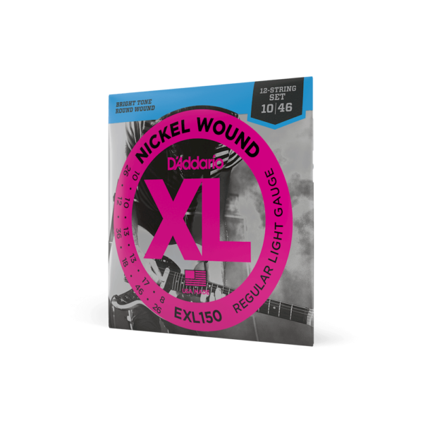 D'ADDARIO EXL150  MUTA DI CORDE PER CHITARRA ELETTRICA 12 CORDE EXL150