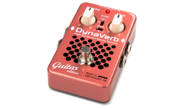 EBS DYNAVERB GUITAR PEDALE EFFETTO RIVERBERO PER CHITARRA DYNA-VERB REVERB