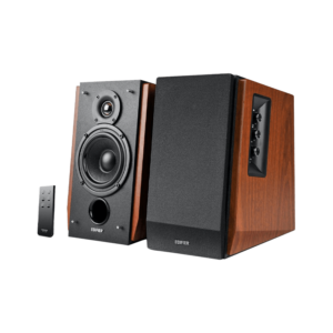 EDIFIER R1700BT LEGNO COPPIA CASSA MONITOR ATTIVI 4″ CON BLUETOOTH COLOR LEGNO