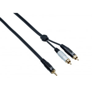 BESPECO EAYMSR500 CAVO DA MINI JACK 3.5 MM A 2 RCA LUNGHEZZA 5 MT EAYMSR-500
