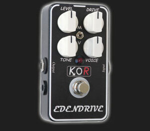 KOR PEDALS  EDENDRIVE DUMBLE OVERDRIVE IN A BOX PEDALE DISTORSIONE PER CHITARRA