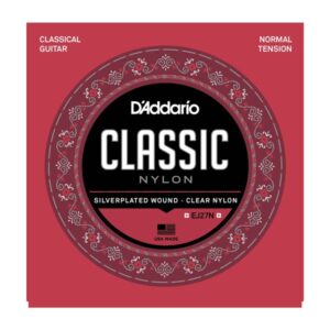 D’ADDARIO EJ27N CLASSIC GUITAR STRINGS SET STUDENT – NORMAL TENSION
