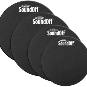EVANS SO2346 SOUNDOFF STANDARD KIT KIT DI SORDINE PER BATTERIA STANDARD SO-2346