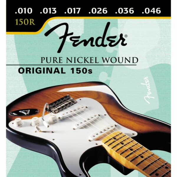 FENDER ORIGINAL 150R 010-046 MUTA DI CORDE PER CHITARRA ELETTRICA 150-R